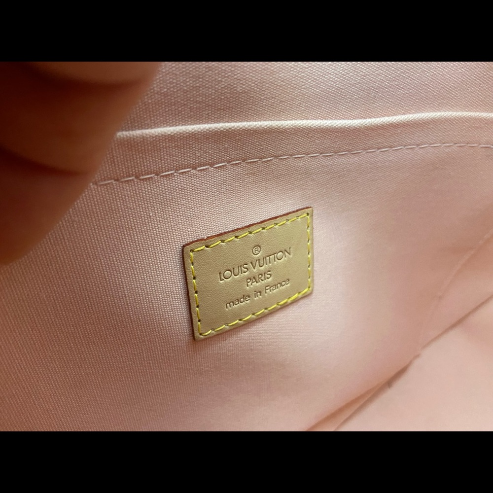 ❌SOLD❌ Louis Vuitton Vernis Monogram Biscayne Bay - Rose Ballerine - Picture 12 of 13